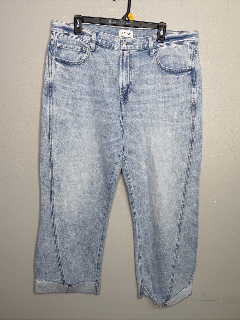 Pistola KACEY MID RISE CUFFED BOYFRIEND - BERKELEY Sz 32